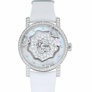  Chaumet W20199-BC2 - Hortensia Creative Complication Ladies Watch 41mm / Leather </h1> 