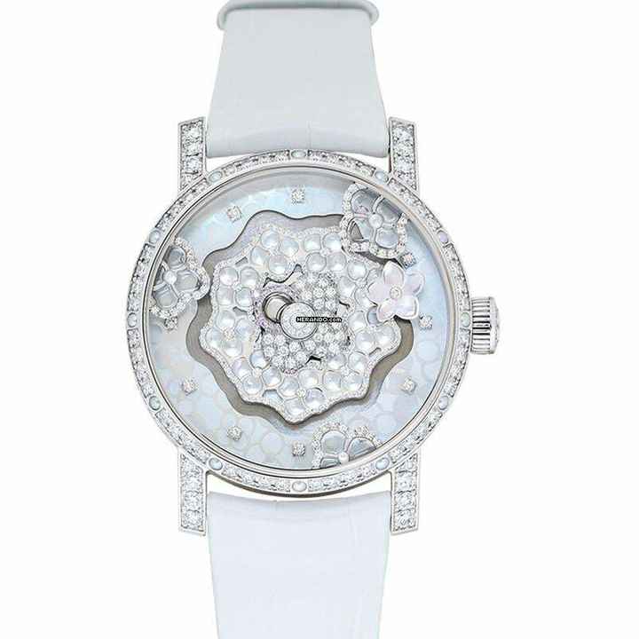  Chaumet W20199-BC2 - Hortensia Creative Complication Ladies Watch 41mm / Leather </h1> 