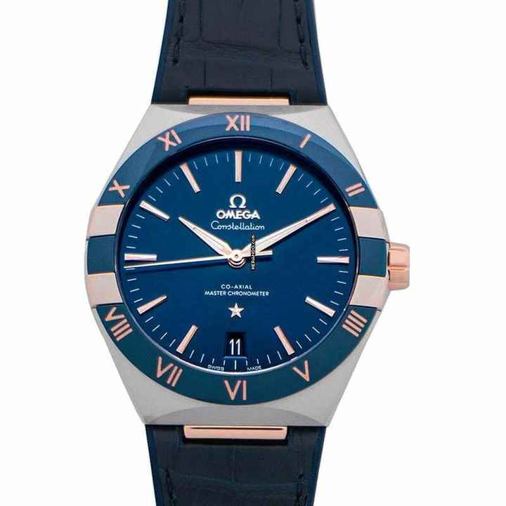  Omega Constellation 131.23.41.21.03.001 - Constellation Automatic Chronometer Blue Dial Men's Watch </h1> 