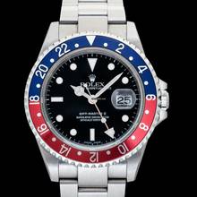 Thumbnail von Rolex GMT-Master II 16710BLRO - GMT Master II Automatic Black Dial Stainless Steel Men's Watch </h1>