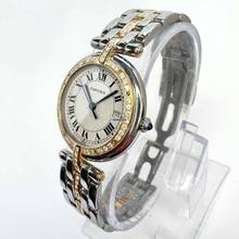 Thumbnail von Cartier Panthère VENDOME 30mm Quartz 2 Tone 0.85TCW Diamond Watch </h1>