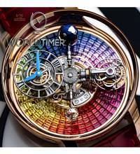 Thumbnail von Jacob & Co. 捷克豹 [NEW][UNIQUE] Astronomia Tourbillon Baguette Rainbow Sapphires AT800.40.BD.UD.A (Retail:CHF 1’000’000)