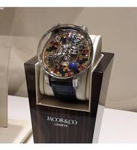 Thumbnail von Jacob & Co. 捷克豹 [NEW][UNIQUE] Astronomia Tourbillon Baguette Arlequino AT800.30.BD.UB.B (Retail:HK$8,800,000)