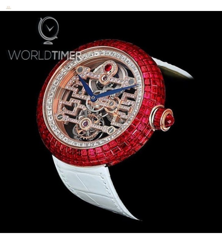 Jacob & Co. 捷克豹 [NEW][UNIQUE] Brilliant Art Deco Ruby BT545.40.BR.RB.A (Retail:HK$8,590,500)