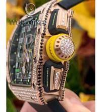 Thumbnail von Richard Mille [NEW] RM 11-03 Rose Gold Full Set Diamonds Flyback Chronograph
