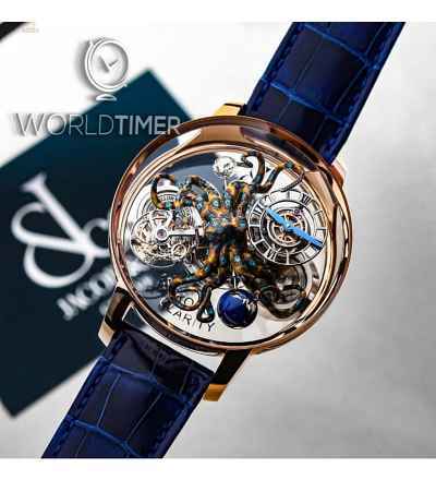 Jacob & Co. 捷克豹 [NEW][UNIQUE] Astronomia Octopus Tourbillon AT120.40.OU.SD.B (Retail:HK$7,744,000)