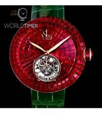 Jacob & Co. 捷克豹 [NEW] Brilliant Flying Tourbillon Ruby BT543.40.BR.UA.B (Retail:HK$9,545,000)