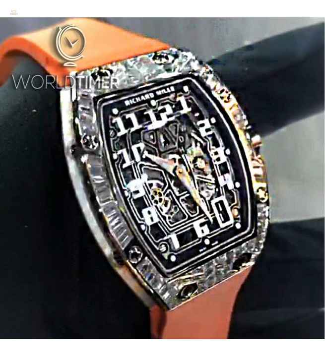 Richard Mille [NEW] RM 67-01 White Gold Baguette Watch