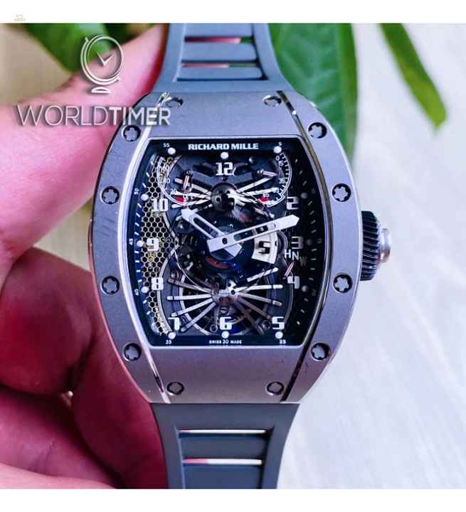 Richard Mille [2011 MINT] RM 022 Tourbillon Aerodyne Dual Time Zone Watch