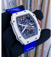 Thumbnail von RICHARD MILLE [NEW] RM 67-02 White Quartz TPT Mens Watch