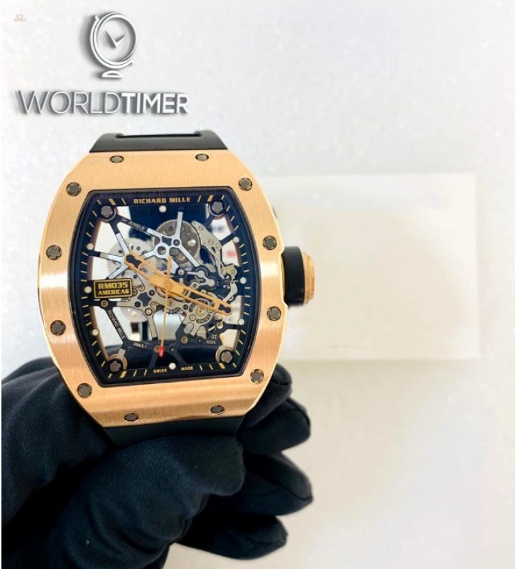 Richard Mille [2018 USED][LIMITED 50 PIECE] RM 035 Gold Toro Watch
