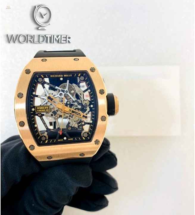 Richard Mille [2018 USED][LIMITED 50 PIECE] RM 035 Gold Toro Watch