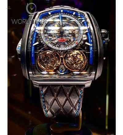 Jacob & Co. 捷克豹 [NEW][LIMTED 18 PIECE] Twin Turbo Furious Bugatti TT200.21.AA.AA.A (Retail:HK$4,620,000)