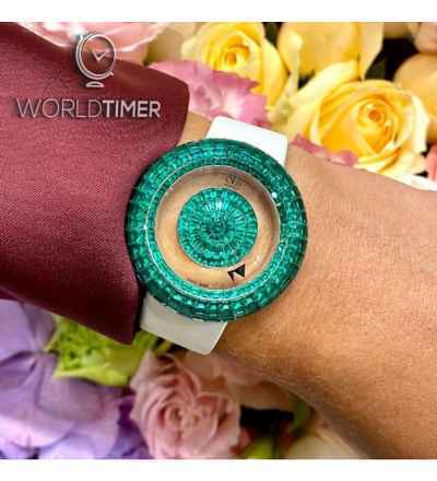 Jacob & Co. 捷克豹 [NEW] Brilliant Mystery Baguette 38mm Emerald BM526.30.BE.BE.A (Retail:HK$7,349,700)