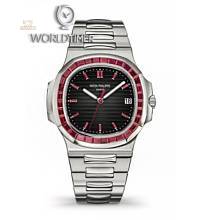 Thumbnail von Patek Philippe [NEW] Nautilus Ruby 5711/112P Platinum Automatic Mens Watch