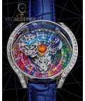 Jacob & Co. 捷克豹 [NEW] Astronomia Solar Baguette Tourbillon With Multicolour Sapphire AS800.30.BD.UC.A (Retail:CHF 780'000)
