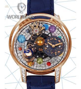 Jacob & Co. 捷克豹 [NEW] Astronomia Solar Baguette Jewellery Planets Zodiac AS910.40.BD.BD.A (Retail:HK$6,864,000)