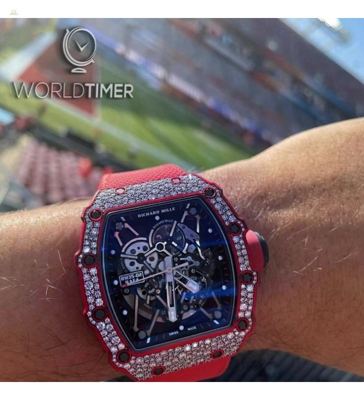 Richard Mille [NEW] RM 35-02 QTPT Snow Diamonds Watch