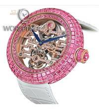 Thumbnail von Jacob & Co. 捷克豹 [NEW][LIMITED 18 PIECE] Brilliant Skeleton Art Deco Pink Sapphire BT545.40.SP.RB.B (Retail:HK$5,727,000)