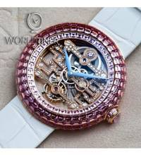 Thumbnail von Jacob & Co. 捷克豹 [NEW][LIMITED 18 PIECE] Brilliant Skeleton Art Deco Pink Sapphire BT545.40.SP.RB.B (Retail:HK$5,727,000)