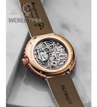 Thumbnail von Jacob & Co. 捷克豹 [NEW][LIMITED 18 PIECE] Brilliant Skeleton Art Deco Pink Sapphire BT545.40.SP.RB.B (Retail:HK$5,727,000)