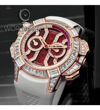Jacob & Co. 捷克豹 [NEW] EPIC-X Chrono Baguette EC422.40.BW.RD.A (Retail:HK$5,727,000)