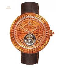 Thumbnail von Jacob & Co. 捷克豹 [NEW][LIMITED 18 PIECE] Brilliant Flying Tourbillon Orange Sapphire BT543.50.BO.BO.A (Retail:HK$5,727,000)