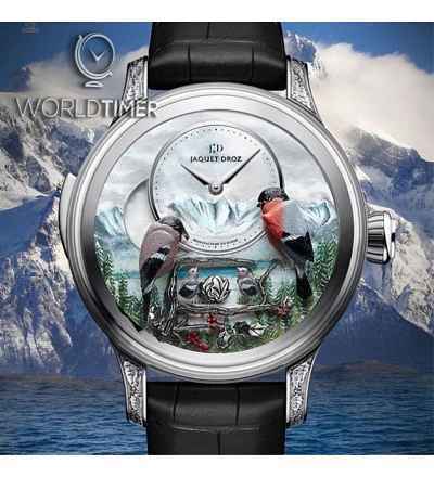 JAQUET DROZ [LIMITED 8 PIECE] THE BIRD REPEATER ALPINE VIEW J031034205 (Retail:CHF 540,000) 
