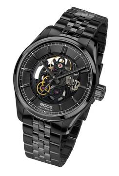  Epos Passion Skeleton Schwarz PVD Stahlband schwarz 