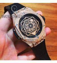 Hublot [NEW] Rose Gold Mens Sang Bleu 415.OX.1118.VR.1704.MXM17