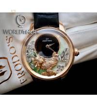 Thumbnail von Jaquet Droz [NEW] Petite Heure Minute Relief Rooster J005023282 (Retail:CHF 70'200)