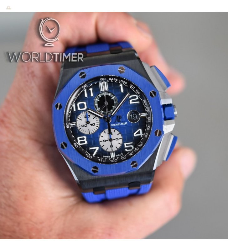 Audemars Piguet [NEW] Royal Oak Offshore Chronograph Blue Smoked Dials 26405CE