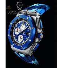 Thumbnail von Audemars Piguet [NEW] Royal Oak Offshore Chronograph Blue Smoked Dials 26405CE