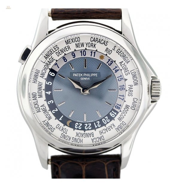 Patek Philippe [MINT 2005'] 5110P-001 World Time Platinum