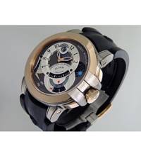 Thumbnail von Harry Winston [NEW] Ocean Excenter Alarm manual 18K rose gold and zalium OCEMAL44RZ001