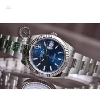 Rolex [NEW] Oyster Perpetual 34mm 114200 Blue 369 Mens Watch