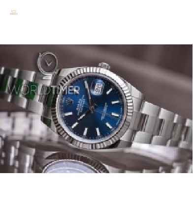 Rolex [NEW] Oyster Perpetual 34mm 114200 Blue 369 Mens Watch