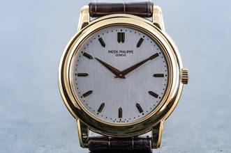 Thumbnail von Patek Philippe Calatrava 5032 | Cal. 240 Automatique | 36 mm | fond de boîtier vissé