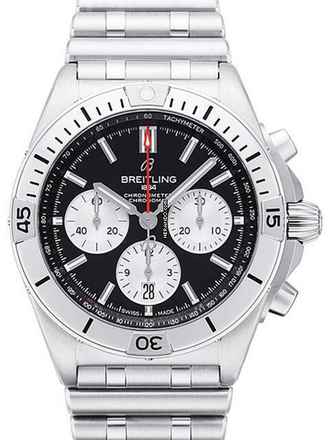  Breitling Chronomat 42 B01 42 Chronograph AB0134101B1A1 Schwarz </h1> 