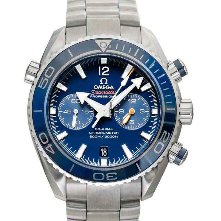  Omega Seamaster Planet Ocean Chronograph 232.90.46.51.03.001 - Seamaster Automatic Blue Dial Titanium Men's Watch </h1> 