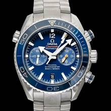 Thumbnail von Omega Seamaster Planet Ocean Chronograph 232.90.46.51.03.001 - Seamaster Automatic Blue Dial Titanium Men's Watch </h1>