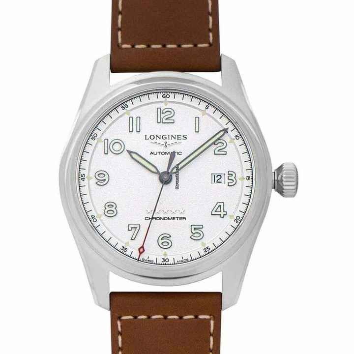  Longines Spirit L38114732 - Spirit Stainless Steel Automatic Silver Dial Men's Watch </h1> 