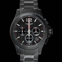 Thumbnail von Longines Conquest L37172666 - Conquest VHP Perpetual Chronograph Black Carbon Dial Men's Watch </h1>