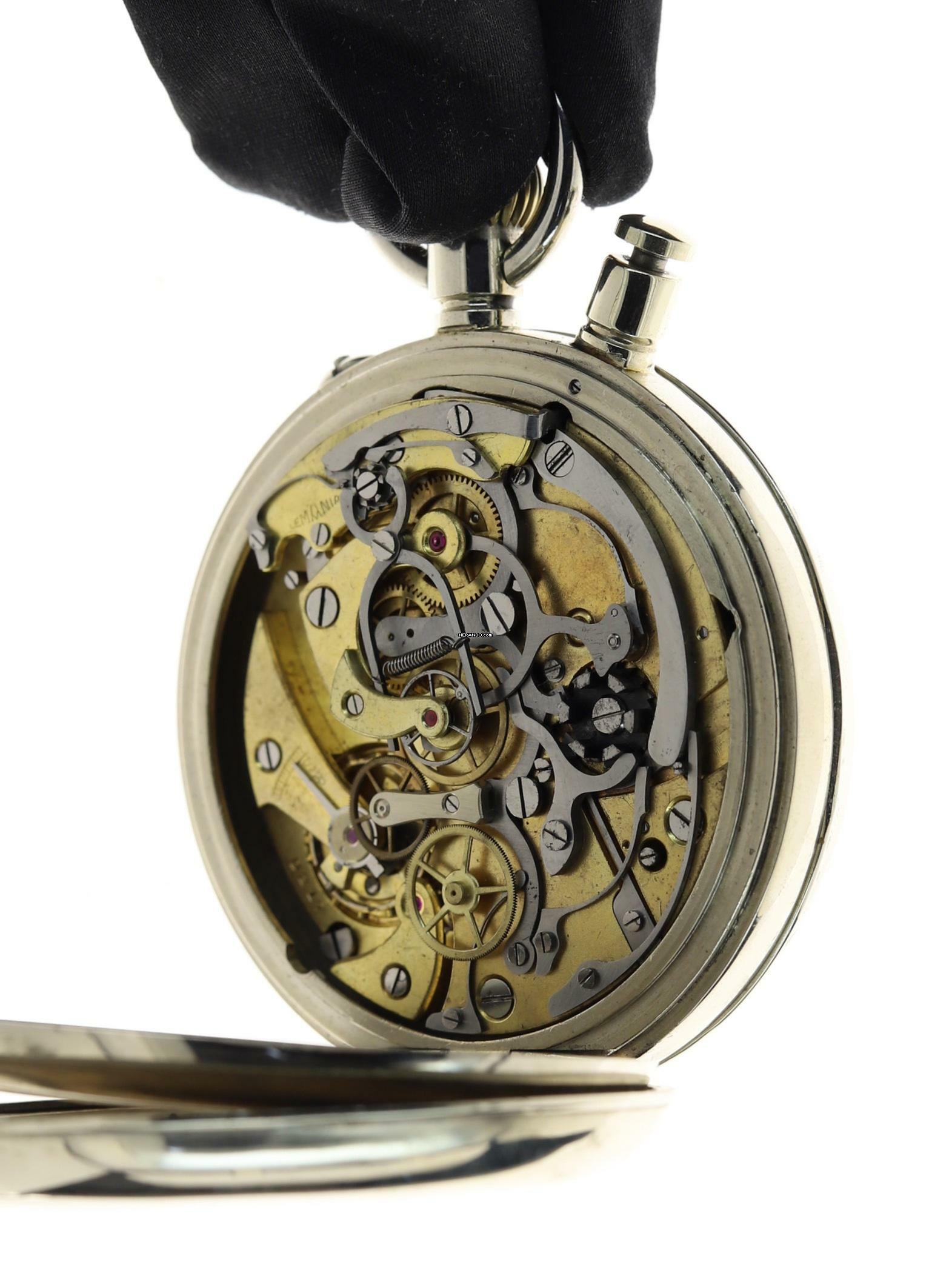 Thumbnail von Lemania Gents Pocket Watch Split Second Chronograph Rattrapante </h1>