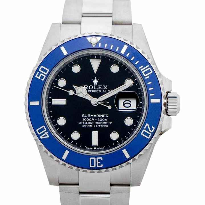  Rolex Submariner Date 126619LB-0003 - Submariner Automatic Black Dial Blue Bezel Chronometer Men's Watch </h1> 