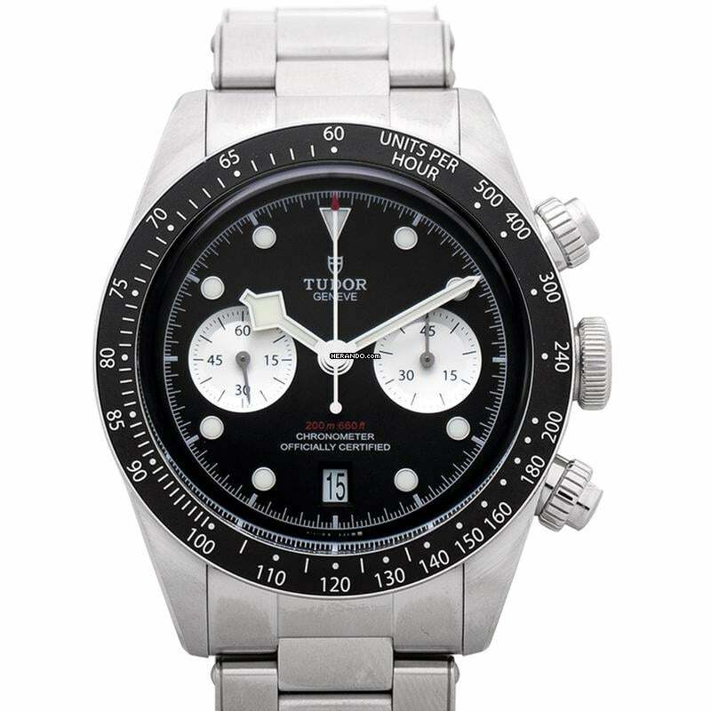  Tudor Black Bay Chrono 79360N-0001 - Heritage Black Bay Chronograph Inverted Panda Black Dial Men's Watch </h1> 