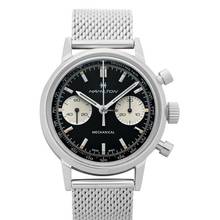 Thumbnail von Hamilton Intra-Matic H38429130 - American Classic Intra-Matic Chronograph Manual-winding Black Dial Men's Watch </h1>