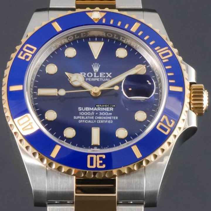  Rolex Submariner Date 41mm Stahl/Gold 