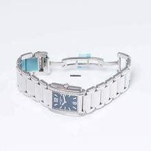 Thumbnail von Patek Philippe Twenty~4 4910/1200A-001 - Twenty~4 Diamond Blue Sunburst Dial Ladies Watch </h1>