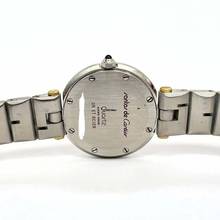 Thumbnail von Cartier Santos Ronde 27mm 2 Tone 0.39TCW DIAMOND Watch  </h1>